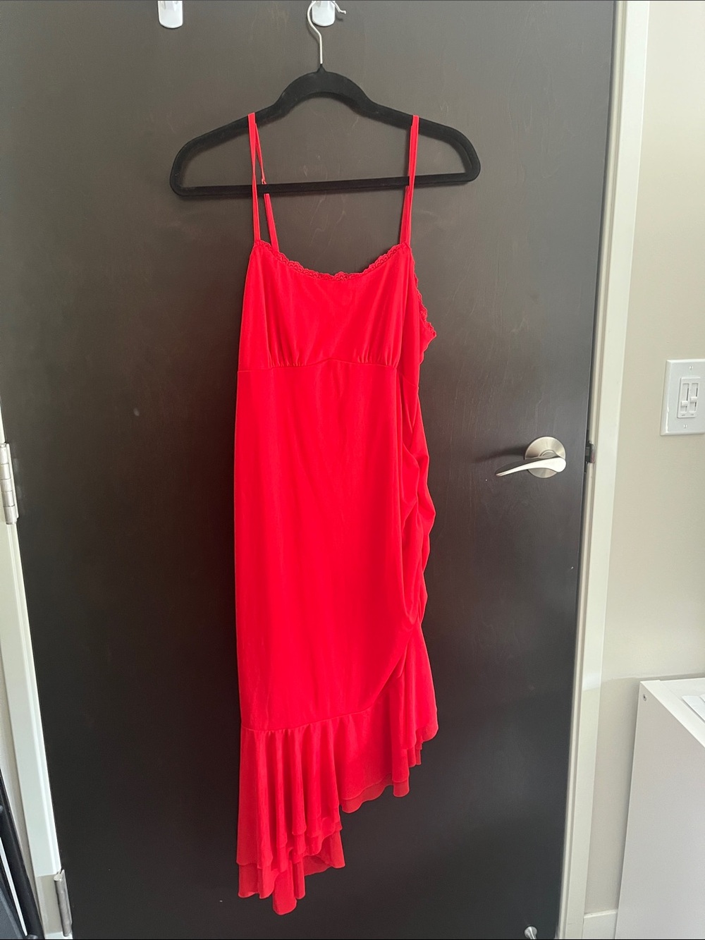 Target wild fable Red Slip Dress with Spaghetti Straps NWOT